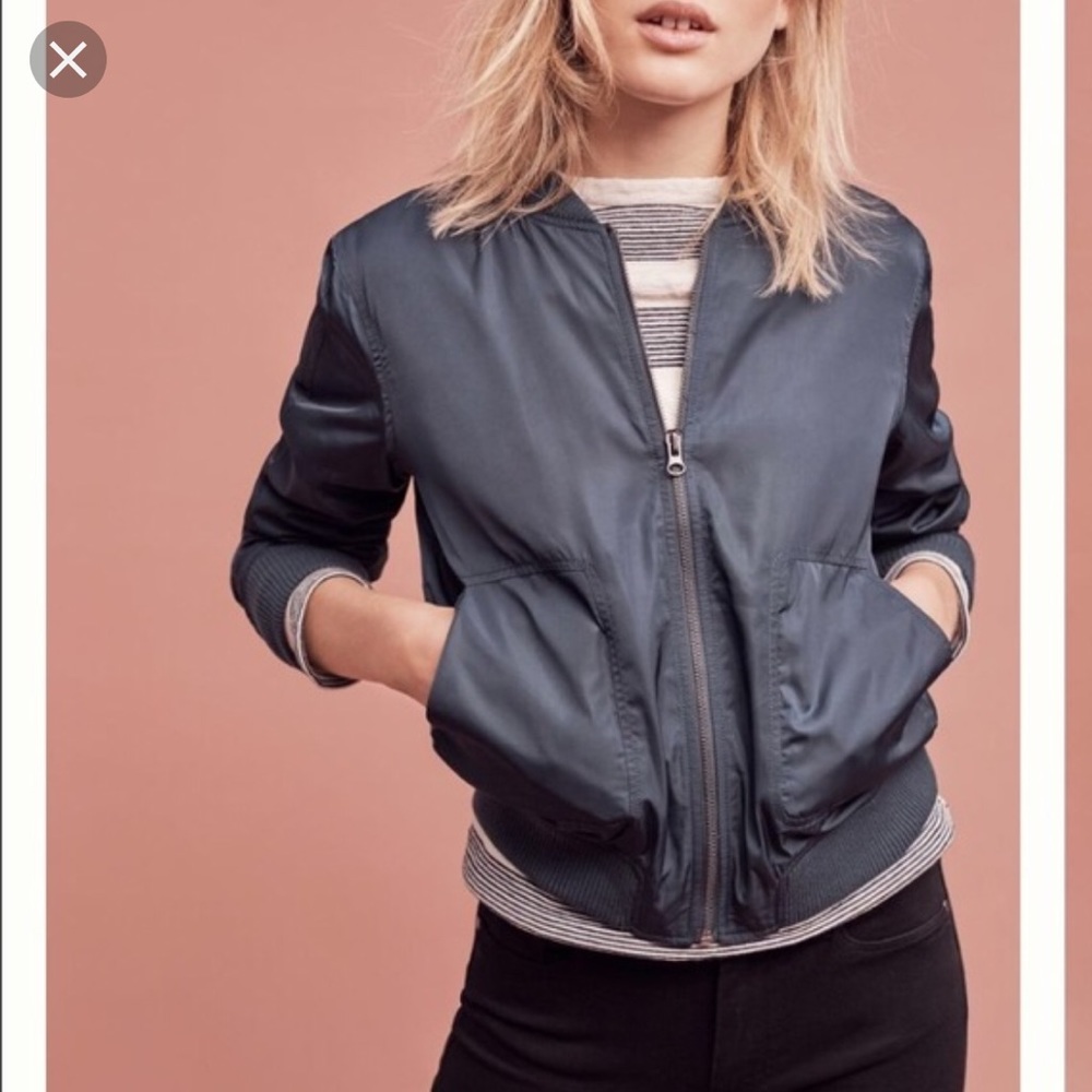 REDUCED! Anthropologie Hei Hei bomber jacket